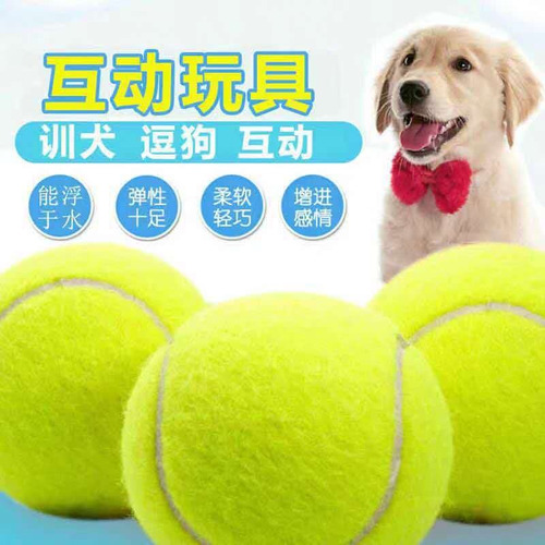 Pelotas De Tenis Genéricas - Paquete De 3, Modelo 039924 Amarillo