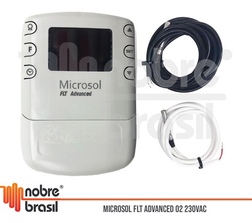 Controlador Temp Piscina Microsol Flt Advanced Full Gauge