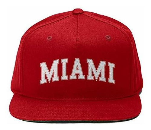 Sombreros - Miami - Gorra Deportiva De Ala Plana Snapback De