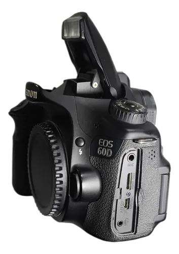 Corpo Canon Eos 60d Preto - Seminova 46.900 Clicks | MercadoLivre