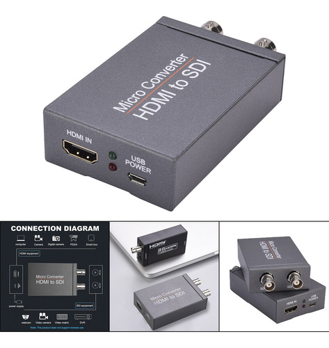 Detección Automática De Formato Del Convertidor 1080p A