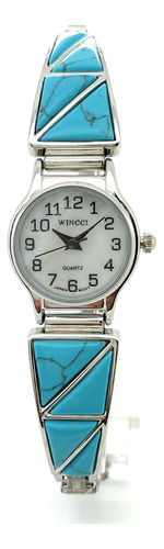 Wincci Ladies Stones Stretch Banda Elástica Reloj De Moda Pe