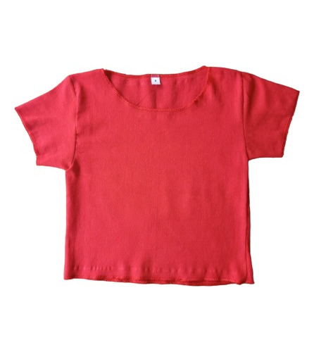 Camiseta - Esqueleto Bayetilla Roja Niño-niña