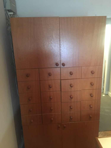 Mueble Fichero De Madera