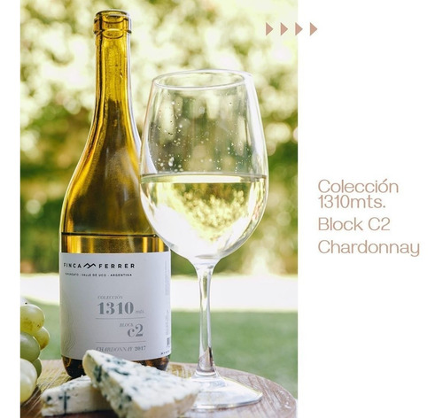 Imagen 4 de 10 de Vino Finca Ferrer Block C2 Chardonnay 750ml. - Envíos