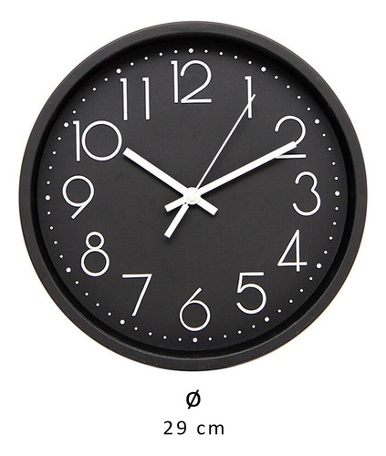 Reloj De Pared Grande Antiguo Vintage Silencioso Quartz