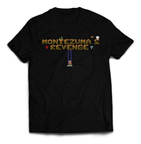 Polera Estampada - Montezuma Revenge - Arcade - Atari 