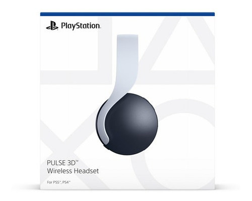 Audífonos Inalámbricos Pulse 3d Ps5/ps4/windows/mac Color Blanco/Negro