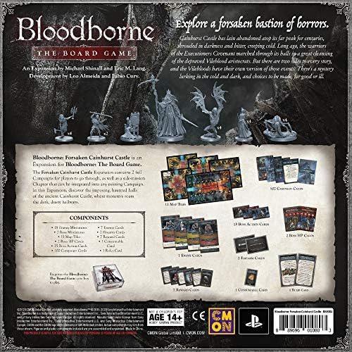 Cmon Bloodborne El Juego De Mesa Forsaken Cainhurst Castle E