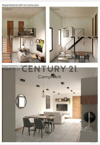 Imagen 2 de 5 de Departamento Monoambiente Amplio Céntrico Con Renta