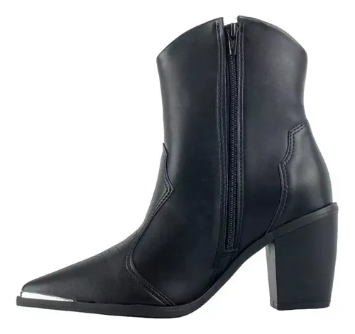 Botas Texanas Vizzano Confort Invierno Dama Taco Alto