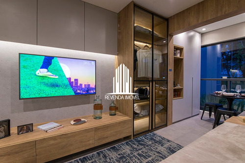 Imagem 2 de 15 de Apartamento Studio Mobiliado Em Moema - Br12234