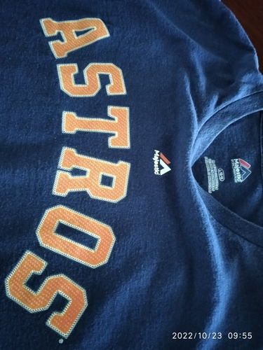 Imagen 5 de 8 de Camiseta Majestic Astros- Houston José Altuve 27 Beisbol Mlb