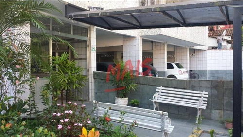 Kitnet Na Divisa Da Praia Entre Santos E São Vicente, À Venda, 38 M² Itararé - São Vicente/sp - Kn0079