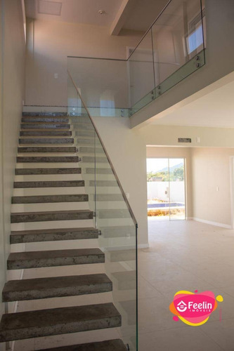 Imagem 30 de 30 de Casa Com 4 Dormitórios À Venda, 249 M² Por R$ 920.000,00 - Carianos - Florianópolis/sc - Sc - Ca0092_feelin