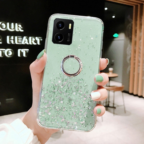Aplicável A Funda Para Vivo Y15s Y01 Silicone Brillante