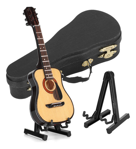 Decoración De Guitarra Miniatura Adornos Mini Instrumentos M
