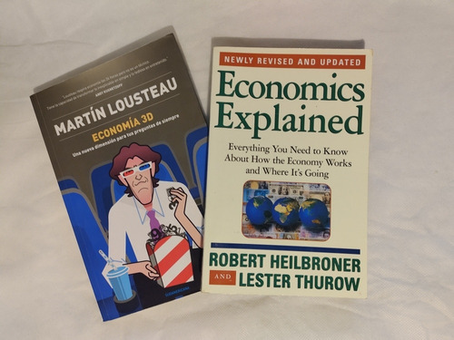 X2 Economía 3d Lousteau + Economics Explained Heilbroner