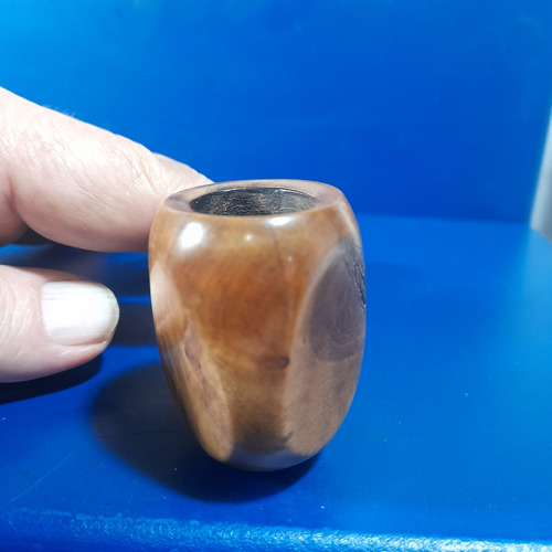 Imagem 5 de 10 de Cachimbo Antigo New Rose Radica Restaurado Higienizado