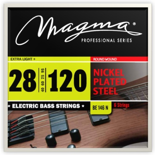 Encordado Magma Nickel Para Bajo De 6 Cuerdas 040 O 045