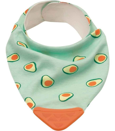 Imagem 3 de 3 de Babador Bandana Frutti Com Mordedor Frutinhas Buba