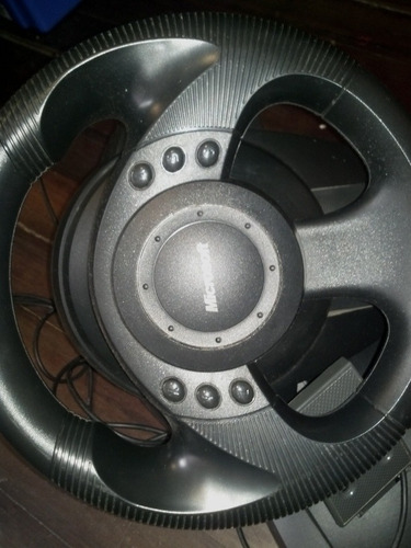 Imagen 3 de 6 de Volante Pc Y Pedales Microsoft Sidewinder Precision Racing