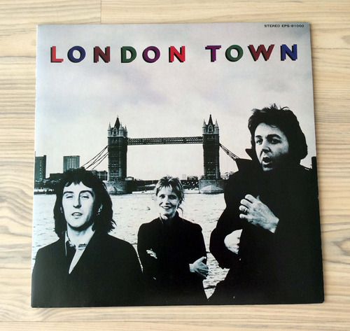 Vinilo Wings - London Town (1ª Ed. Japón, 1978)