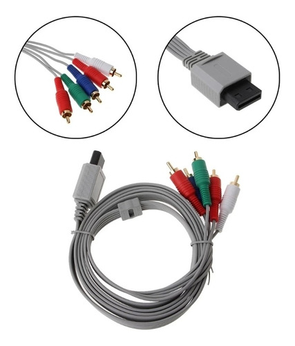 Cable Video Componente Nintendo Wii / Wii U