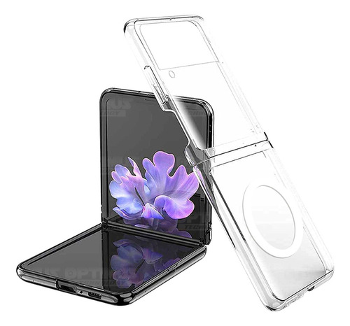 Estuche Protector Transparente Para Samsung Galaxy Z Flip 4