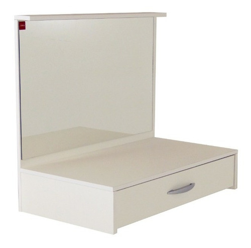 Imagen 2 de 8 de Tocador Maqullador Organizador Cosmeticos Con Espejo Y Cajon Flotante - 1429