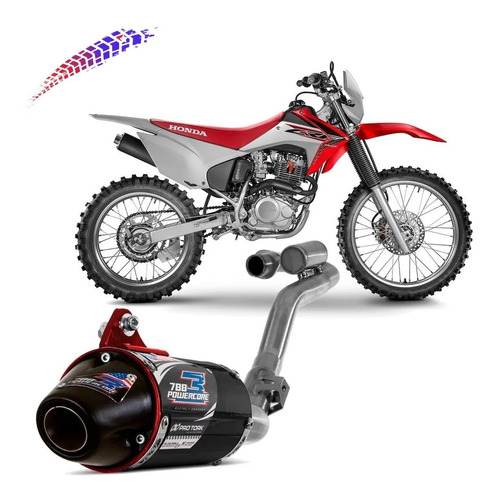 Escape Completo Crf 230 Powercore 3 Protork 