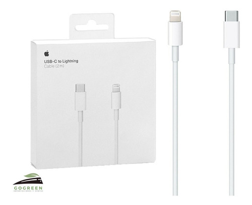 Cable Apple Origina Usb-c A Lightning iPhone 2m Carga Rapida