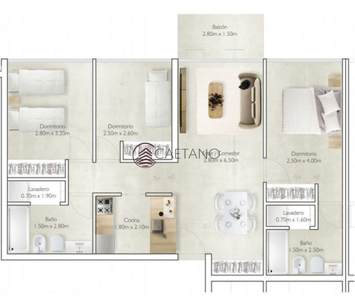 Imagen 3 de 5 de Excelente Apartamento A Estrenar En El Nuevo Complejo - Maldonado Maldonado