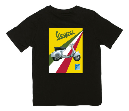 Remeras Infantiles Vespa Motos |de Hoy No Pasa| 10