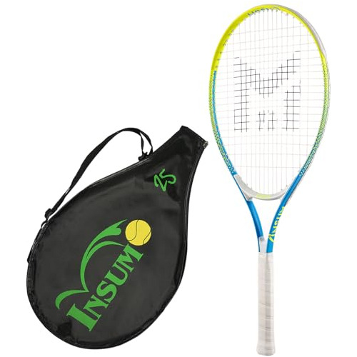 Insum 25'' Junior Tennis Racket For Kids Aged 9-12 Y With St