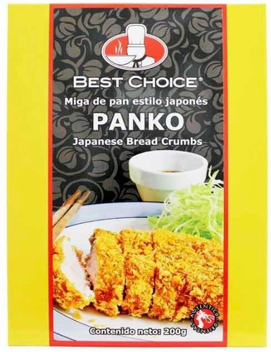 Imagen 1 de 1 de Panko Best Choice X 200 Gr - kg a $264
