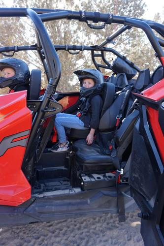 Asiento Trasero Niño Polaris Rzr Pro R Turbo R 4 Plazas