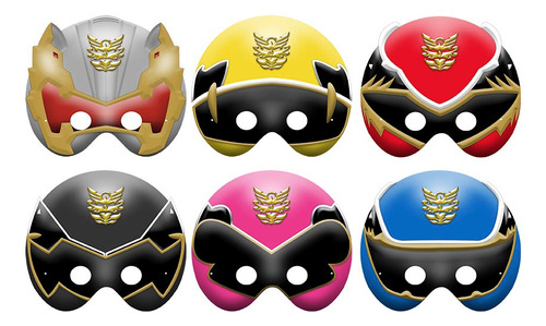 35 Mascaras De Power Rangers Mega Force