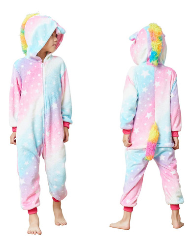 Hqfurs - Mameluco De Unicornio Para Nios, Disfraz O Pijama U