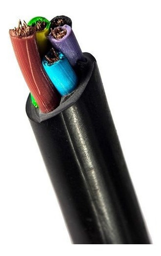 Cable Tipo Taller 3x2.5mm Tpr Argenplas Negro X 100mts