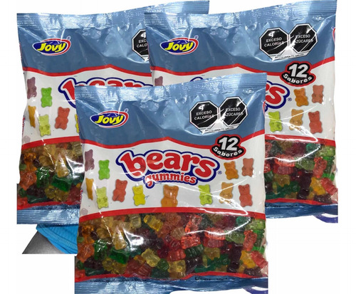 Gomitas Ositos Bears Gummies 12 Sabores 26 Kg Jovy