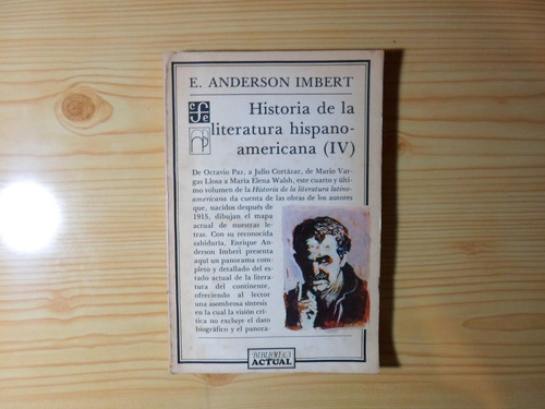 Historia De La Liter Hispanoamericana 4 - Anderson Imbert