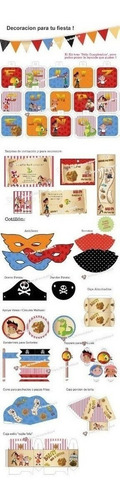 Kit Imprimible Jake Y Los Piratas Editable