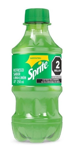 Refresco Sprite Sabor Lima-limón De 250 Ml. 12 Piezas.