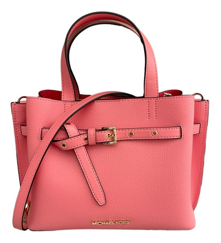 Bolsa Michael Kors Original Emilia Coral Small De Piel