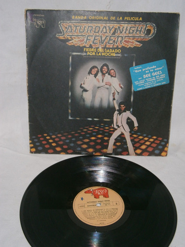 Lp Saturday Night Fever Fiebre De Sabado Por La Noche Doble (Usado)