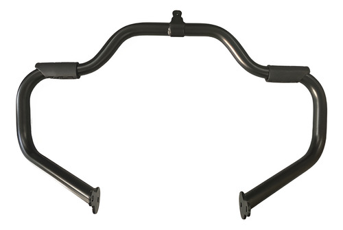 Defensa Negra De Bigote Para Harley Davidson Touring