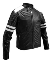 Comprar Campera De Cuero Vacuno Fight Club Moto Fábrica Koux