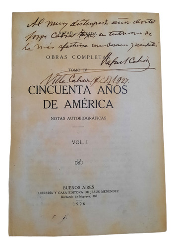 Cincuenta Años De América - Rafael Calzada (tomo 1 Y 2) (Usado)
