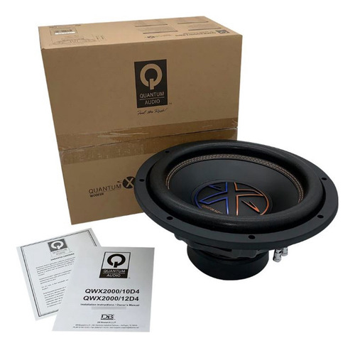 Subwoofer Dual Db Drive Qwx4000/12d4 2000w Rms 12 Pulgadas